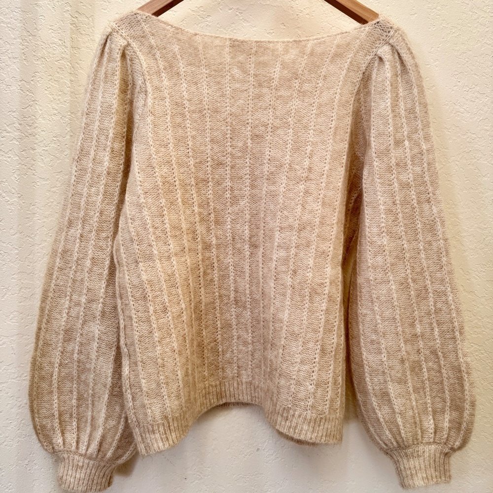 Sezane Aretha Jumper Soft Blush Pink - Picture 5 of 7